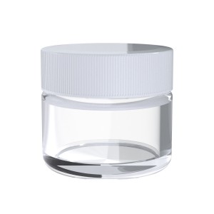 Glass White Top Concentrate Containers 5ML 